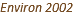 Environ 2002
